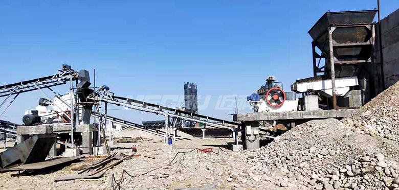 陜西400T/H金礦石破碎生產(chǎn)線 陜西400T/H金礦石破碎生產(chǎn)線