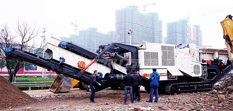 河南建筑垃圾破碎現(xiàn)場(chǎng) 河南建筑垃圾破碎現(xiàn)場(chǎng)